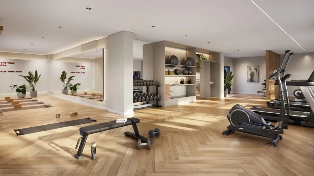 Lançamento Jardim Guedala: Academia equipada Pilarys Jardim Guedala, 1 quartos 23-35m²