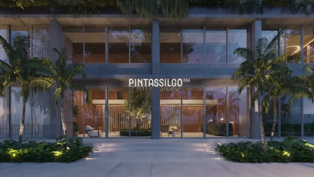Fachada Pintassilgo 336 - Residencial Moema — 1-3 quartos 28-83m², Astus