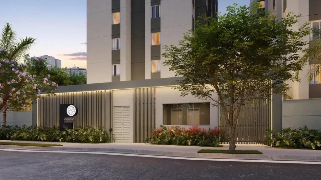 020 portaria Equale Condomínio Clube — apartamento 2 quartos, Lançamento em Socorro