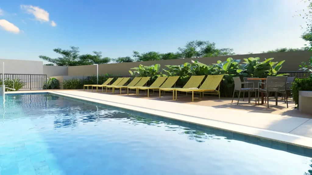 Apartamento 1-2 quartos Bom Retiro — Piscina adulta e infantil do Praça Nova São Paulo - Bom Retiro - Residencial
