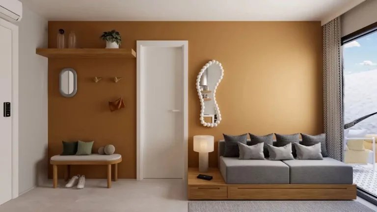 052 living Domani Vila Mariana - NR Vila Mariana — 1 quartos 30m², Fratta Construtora e Incorporadora
