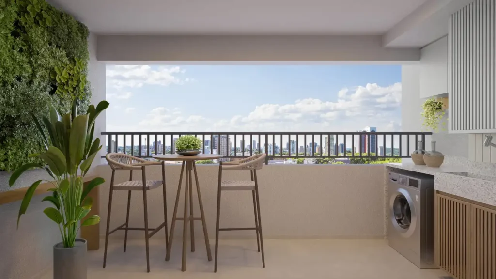 060 terraço Livus Estilo Oratório Vila Independência — 2 quartos 39-41m², Livus Inc SP