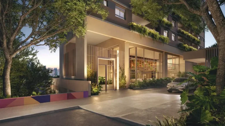 020 portaria Almá Pinheiros - Residencial — apartamento 2-3 quartos, Lançamento em Pinheiros