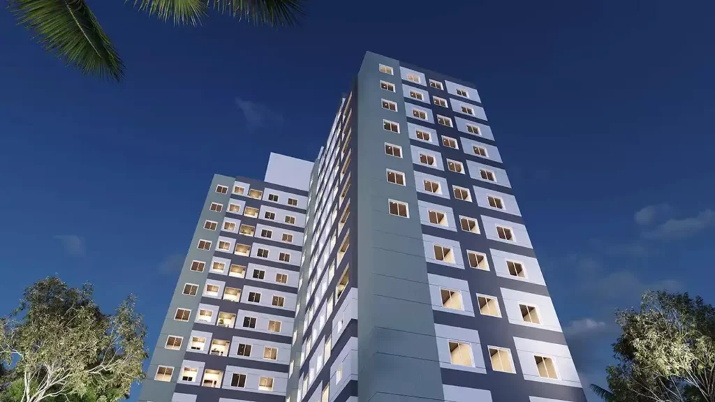 Fachada Metrocasa Casa Verde - NR — apartamento 1 quartos, Pronto novo em Casa Verde
