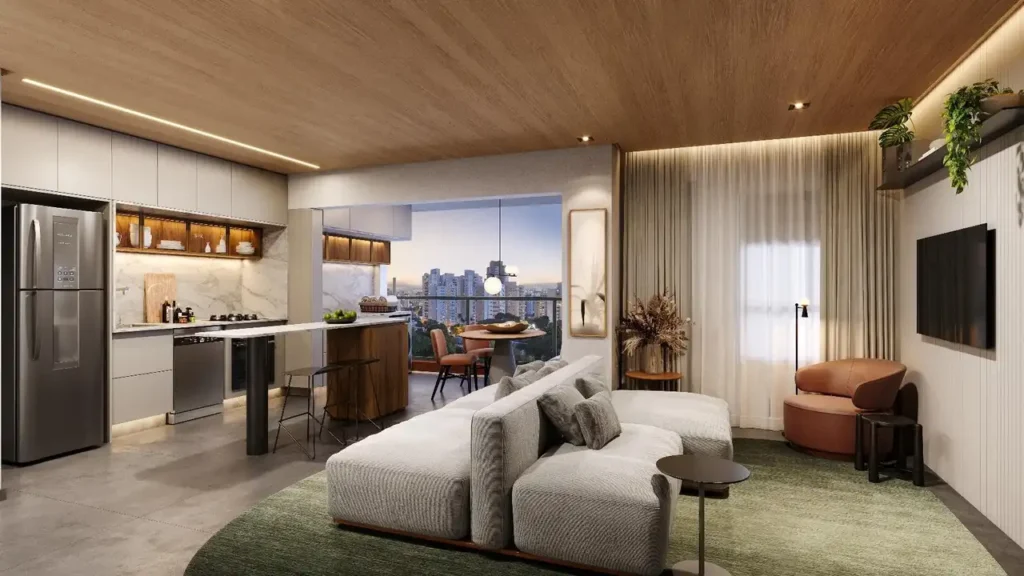 Living — Tiê Aclimação - Residencial (Shpaisman), 1-2 quartos em Aclimação