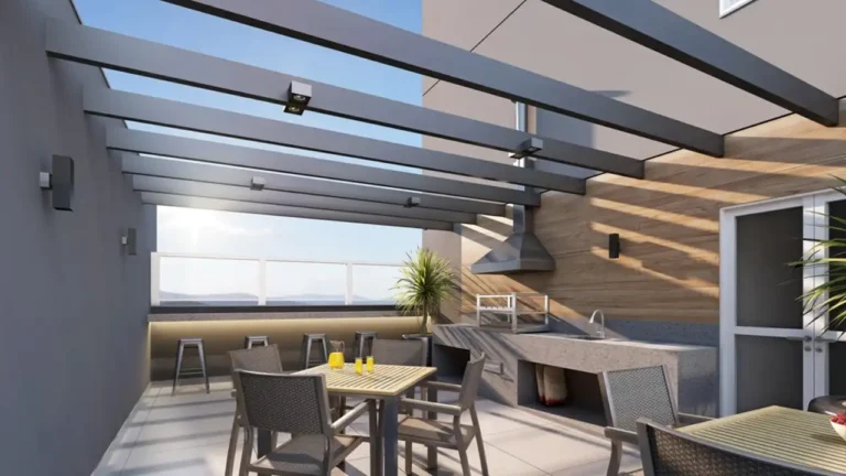 Churrasqueira Algarve Vila Polopoli — 1-2 quartos 25-72m², Abiatar Construtora e Incorporadora