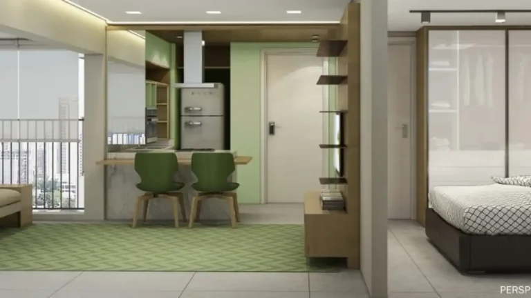 Apartamento 1 quartos Tatuapé — Living do Lucky Praça Sílvio Romero - Residencial