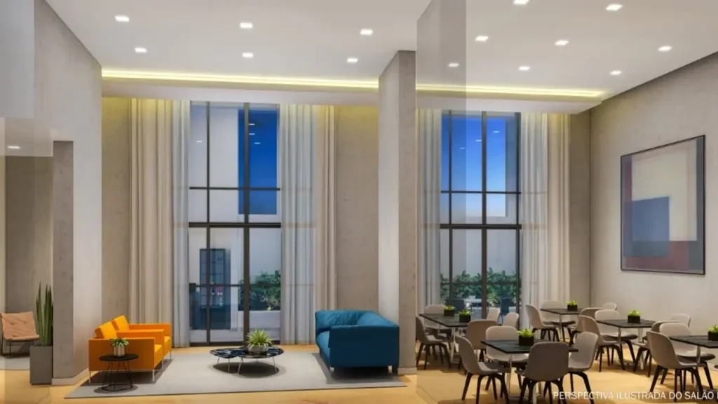 Lucky Praça Sílvio Romero - Residencial Tatuapé, São Paulo — Salão de Festas, apartamento 1 quartos 27-72m²