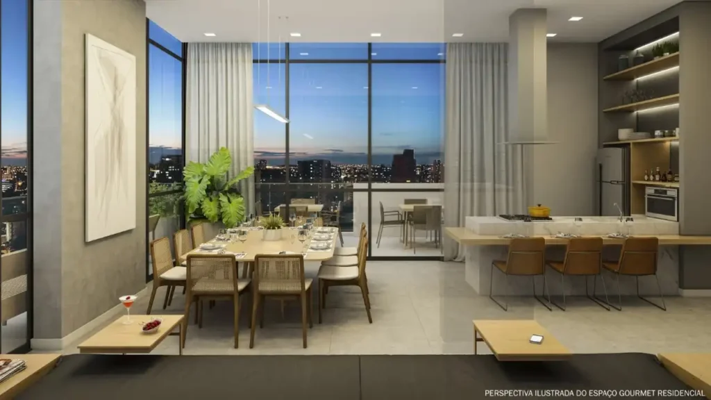 Espaço Gourmet — Lucky Praça Sílvio Romero - Residencial (Concord), 1 quartos em Tatuapé