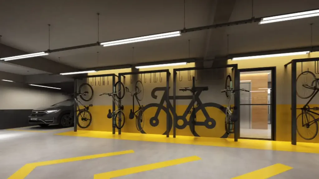 Bicicletario — Innovare Portal do Morumbi (Abiatar Construtora e Incorporadora), 1-2 quartos em Jardim Londrina