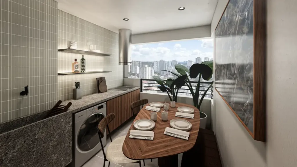 Terraço — Vida Nova Vila Mascote (Integra Urbano), 1-2 quartos em Vila Mascote