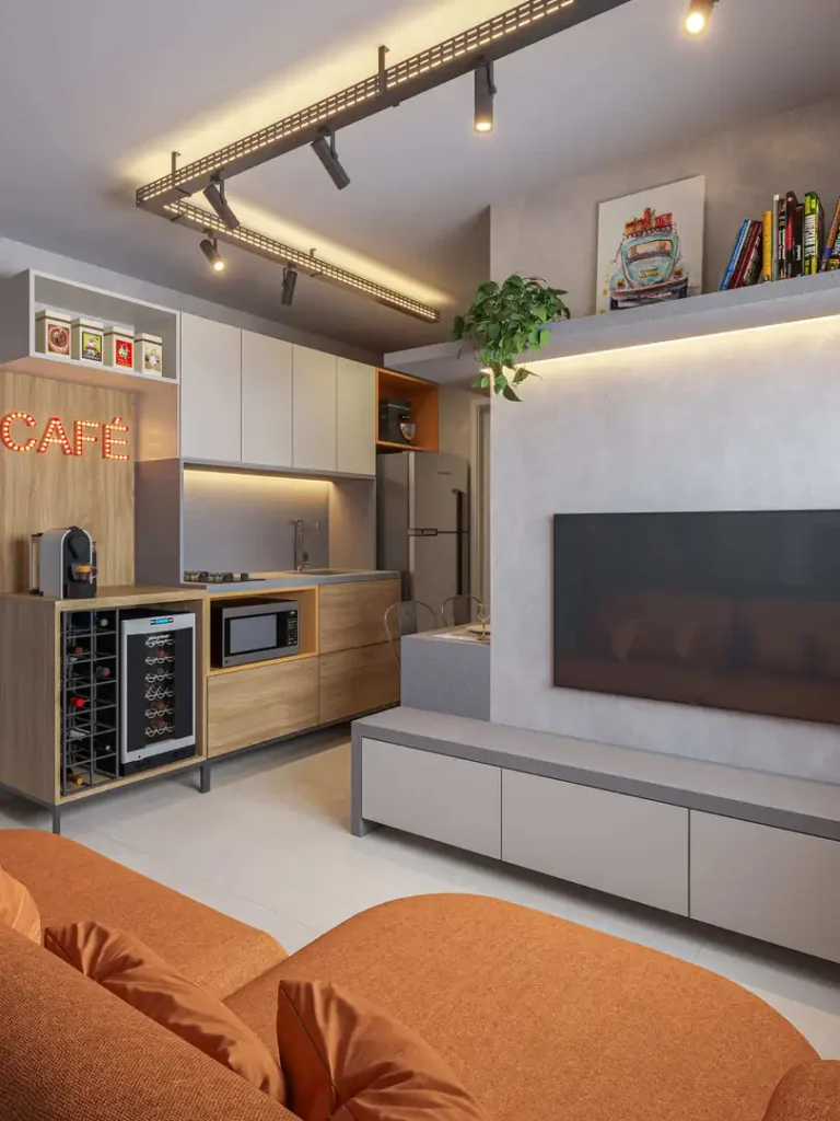 Em construção Brás: Living Brás 120, 1-2 quartos 17-49m²