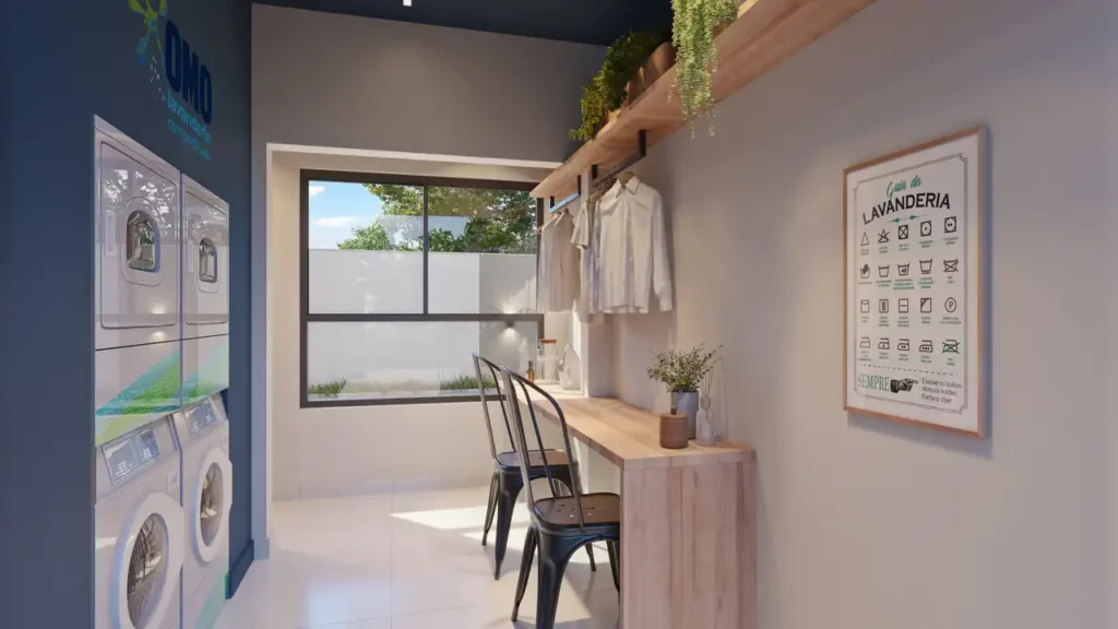 Em construção Mooca: Lavanderia Ipanema 212, 1-2 quartos 35-41m²