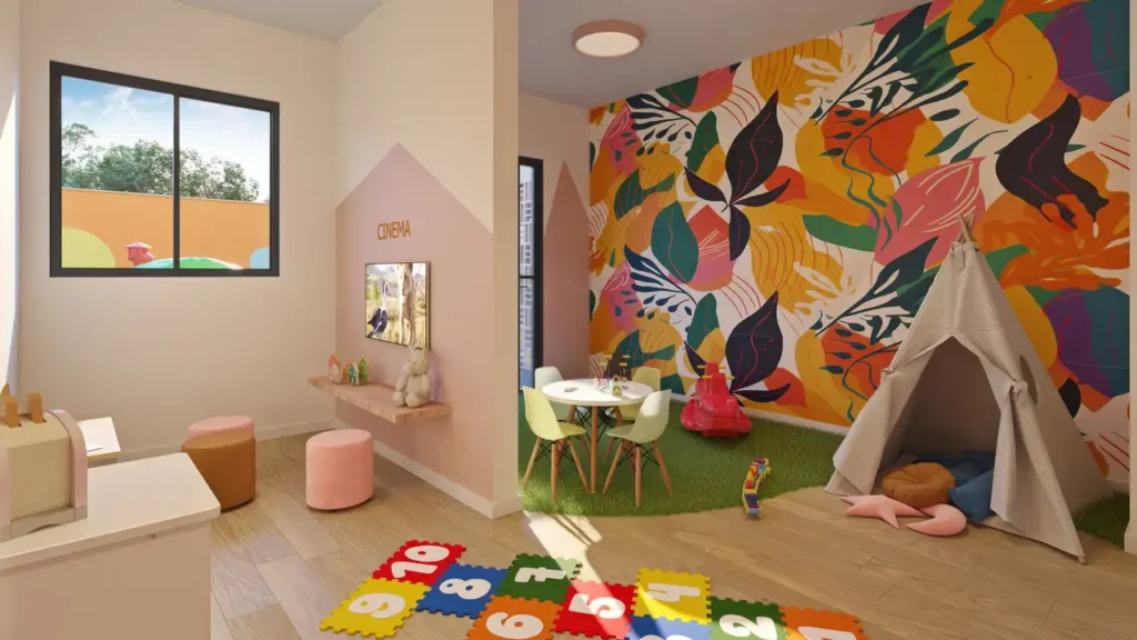 Ipanema 212 Mooca, São Paulo — Brinquedoteca, apartamento 1-2 quartos 35-41m²