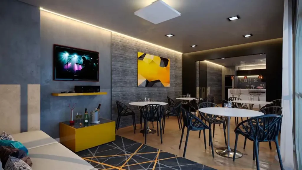 Sala de festas All Liberdade Liberdade — 1 quartos 24m², Bracon