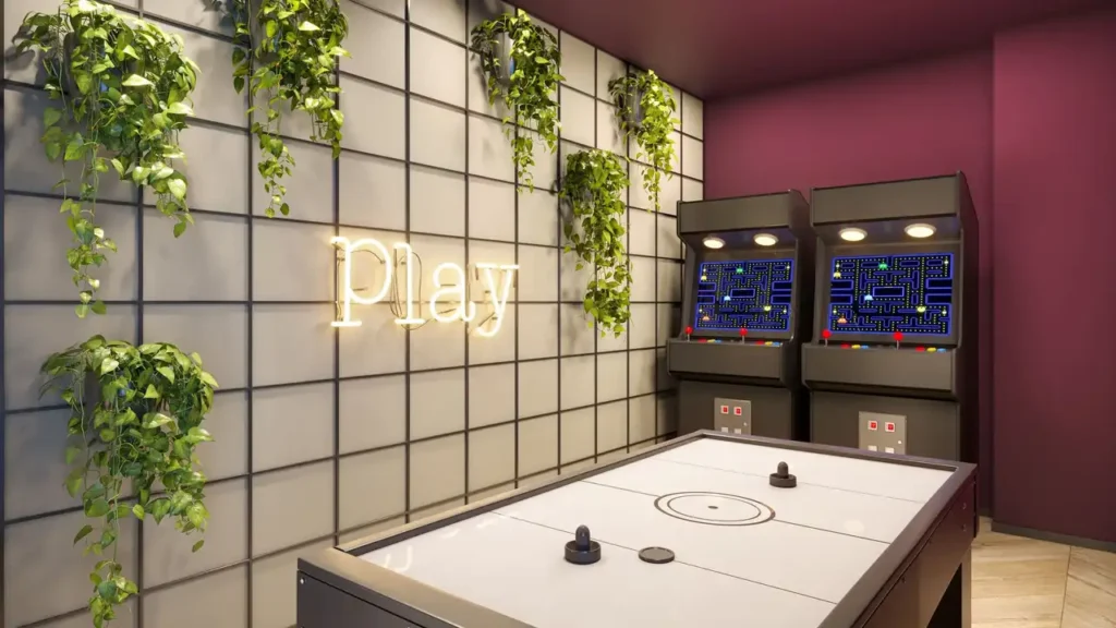 Em construção Mooca: Sala de jogos Vivaz Connection Mooca, 1 quartos 24m²