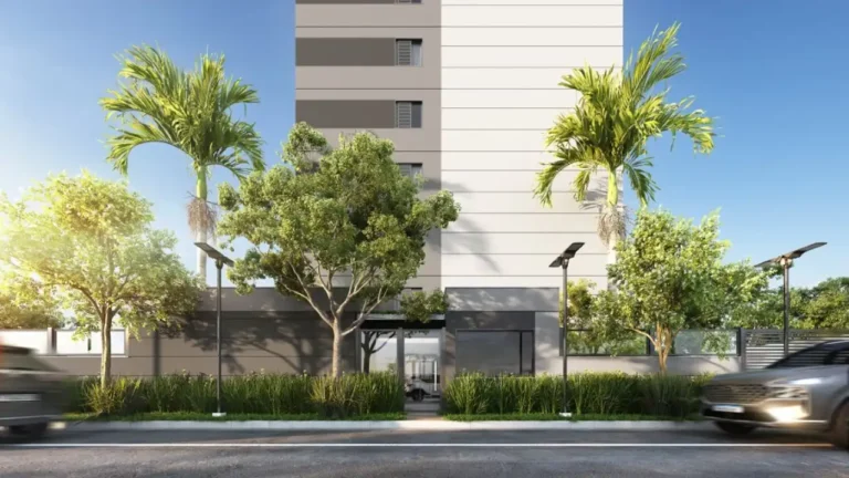 Vista Parque Chácara Joquey (Abiatar Construtora e Incorporadora): Fachada — 1-2 quartos em Jardim Monte Kemel, São Paulo