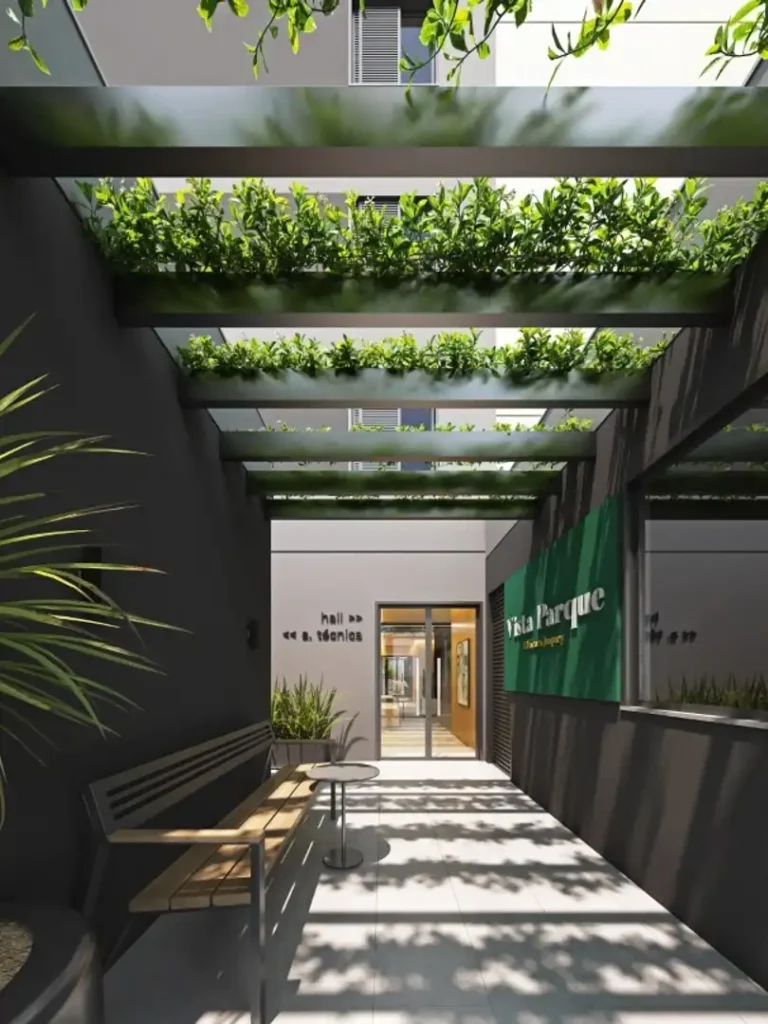 Apartamento 1-2 quartos Jardim Monte Kemel — Portaria do Vista Parque Chácara Joquey