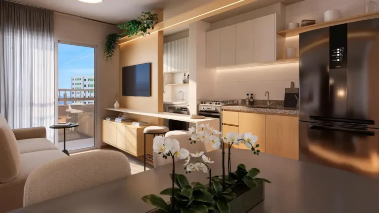 Living Poente das Bromélias — apartamento 2 quartos, Em construção em Pirituba