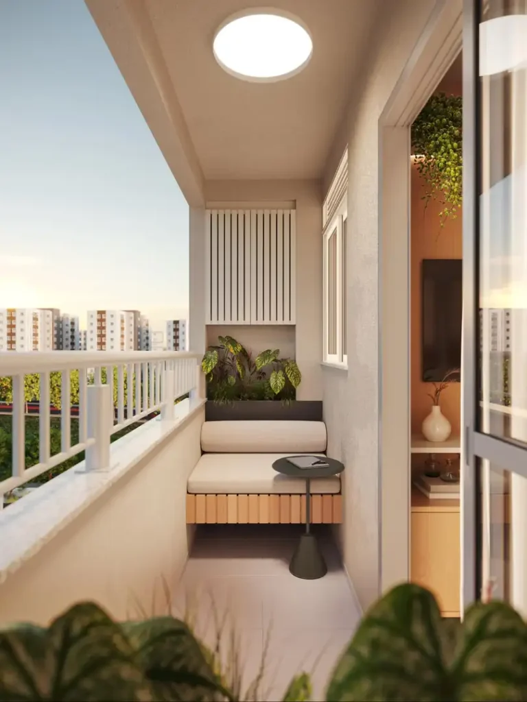Poente das Bromélias (MRV SP): Terraço — 2 quartos em Pirituba, São Paulo