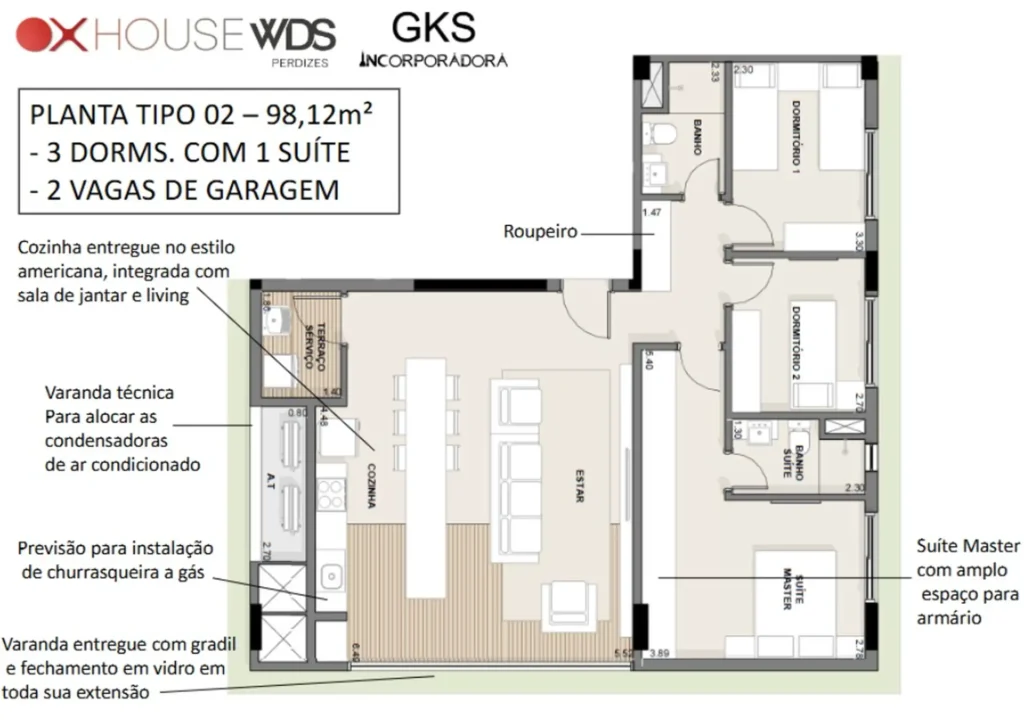 Ox House Perdizes - Residencial — Planta