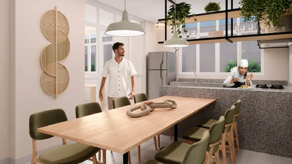 Top Mooca - Residencial Mooca, São Paulo — Espaço gourmet, apartamento 1-2 quartos 31-42m²