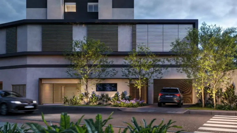 Detalhe fachada Livus Vila Sônia — apartamento 1-2 quartos, Em construção em Vila Sônia