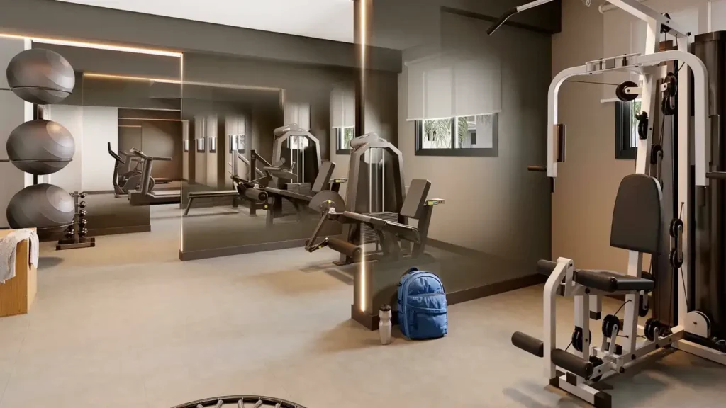 Modern Mooca Cambuci, São Paulo — Fitness, apartamento 2 quartos 32-42m²
