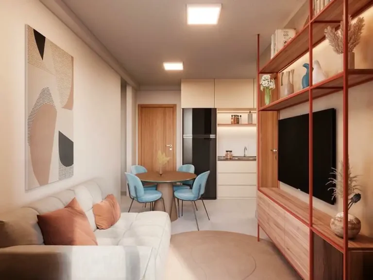 Living Recanto do Limoeiro - Fase 1 — apartamento 2 quartos, Em construção em Limão