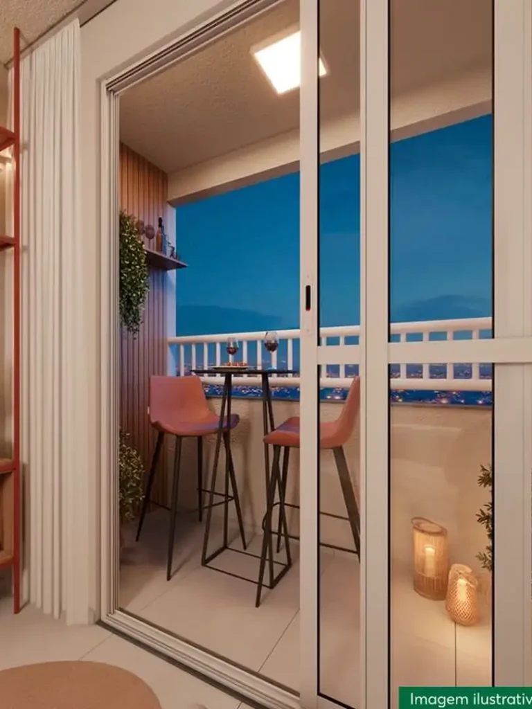 Recanto do Limoeiro - Fase 1 (MRV SP): Terraço — 2 quartos em Limão, São Paulo