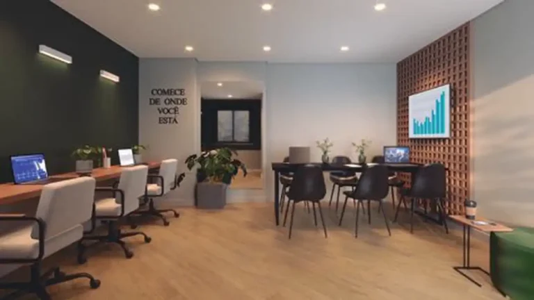 Coworking Neo Sacomã Sacomã — 2 quartos 39m², Cury SP