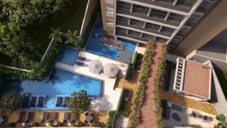 Voo de pássaro Maracá Conceição Vila Guarani (Z Sul) — 1-2 quartos 31-69m², Namour Incorporação e Construção