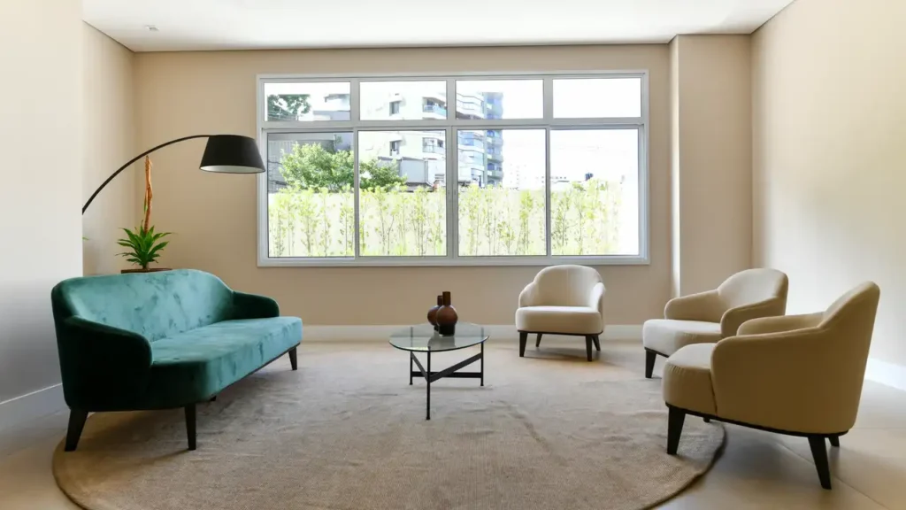 Rhapsody Vila Mascote, São Paulo — Hall social, apartamento 3 quartos 125m²