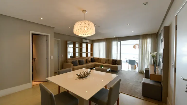 Sala de estar Opus 95 Vila Mascote — 3 quartos 165m², JZM
