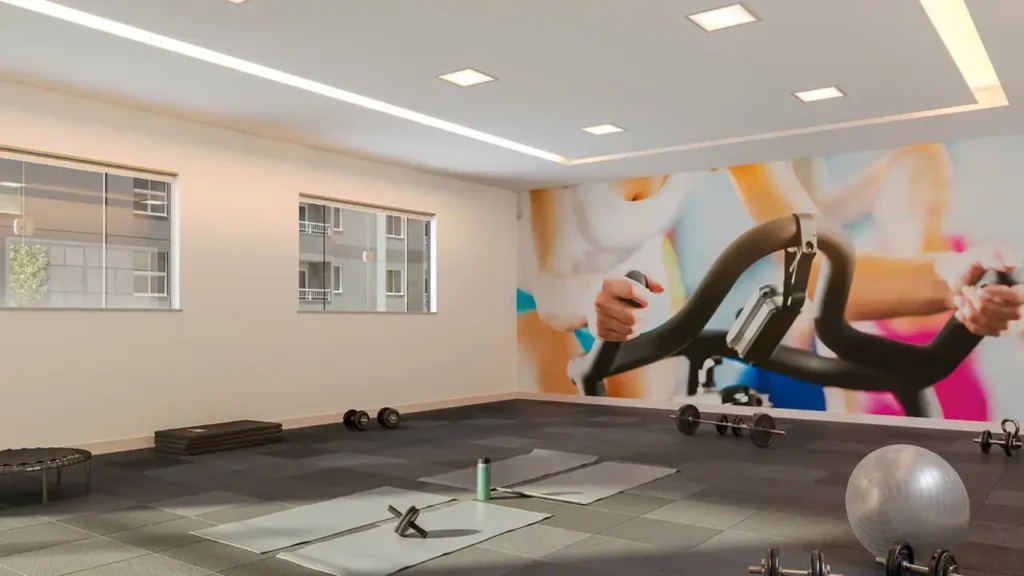 Poente das Orquídeas - Fase 2 Pirituba, São Paulo — Fitness, apartamento 2 quartos 36m²