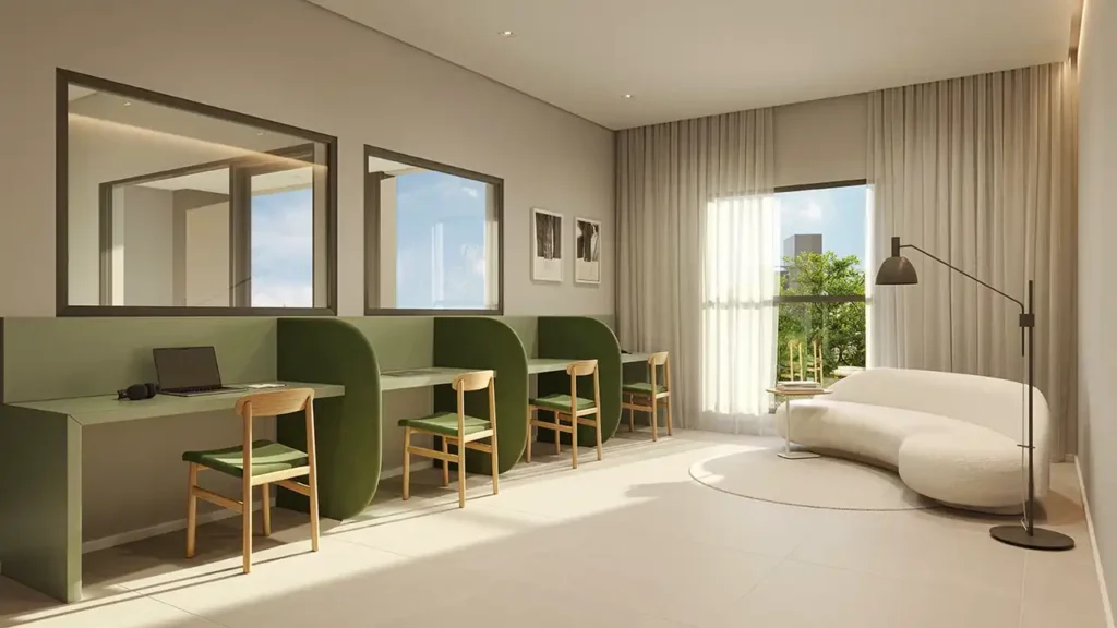 Coworking Trya Mooca — 1 quartos 31-51m², Gamaro
