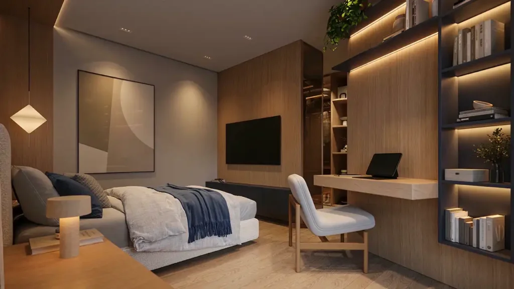 Em construção Mooca: Dormitório Edro, 2-4 quartos 68-163m²