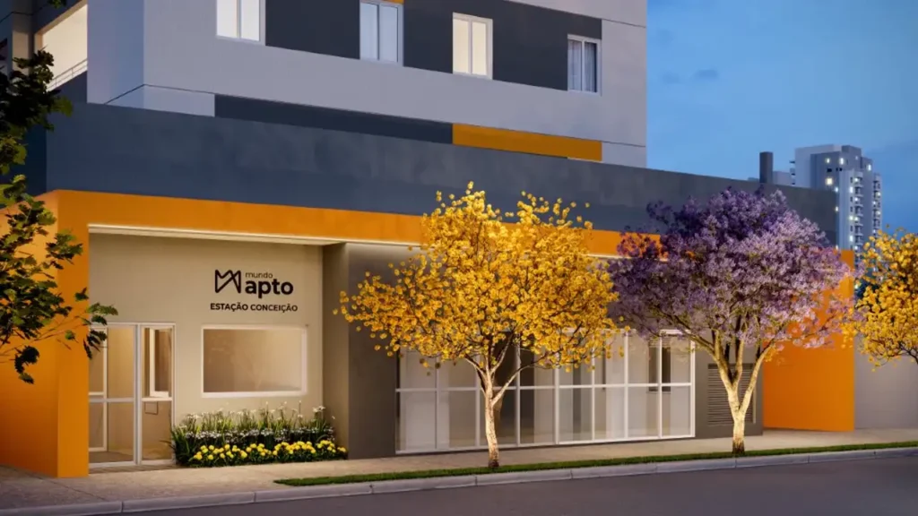 Portaria Mundo Apto Estação Conceição — apartamento 1-2 quartos, Em construção em Vila Guarani (Z Sul)