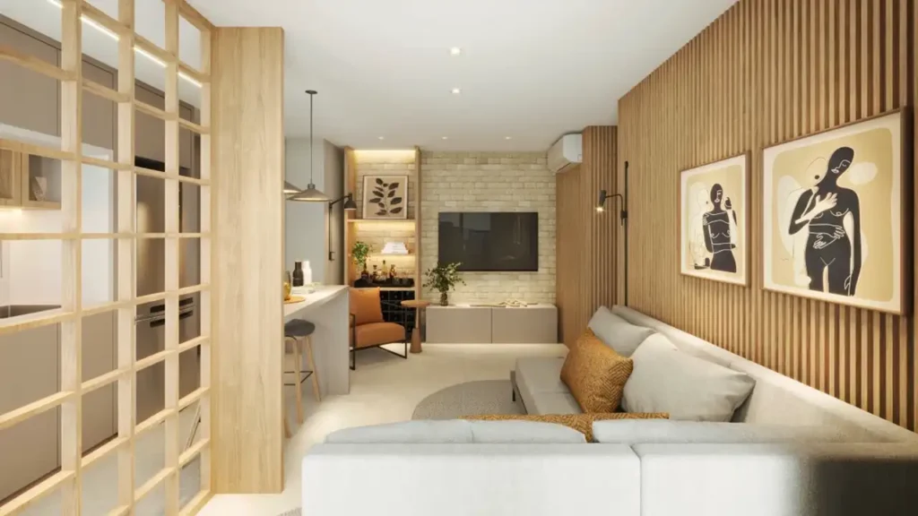 Kami - Breve Lançamento Vila da Saúde, São Paulo — Living, apartamento 1-3 quartos 33-79m²