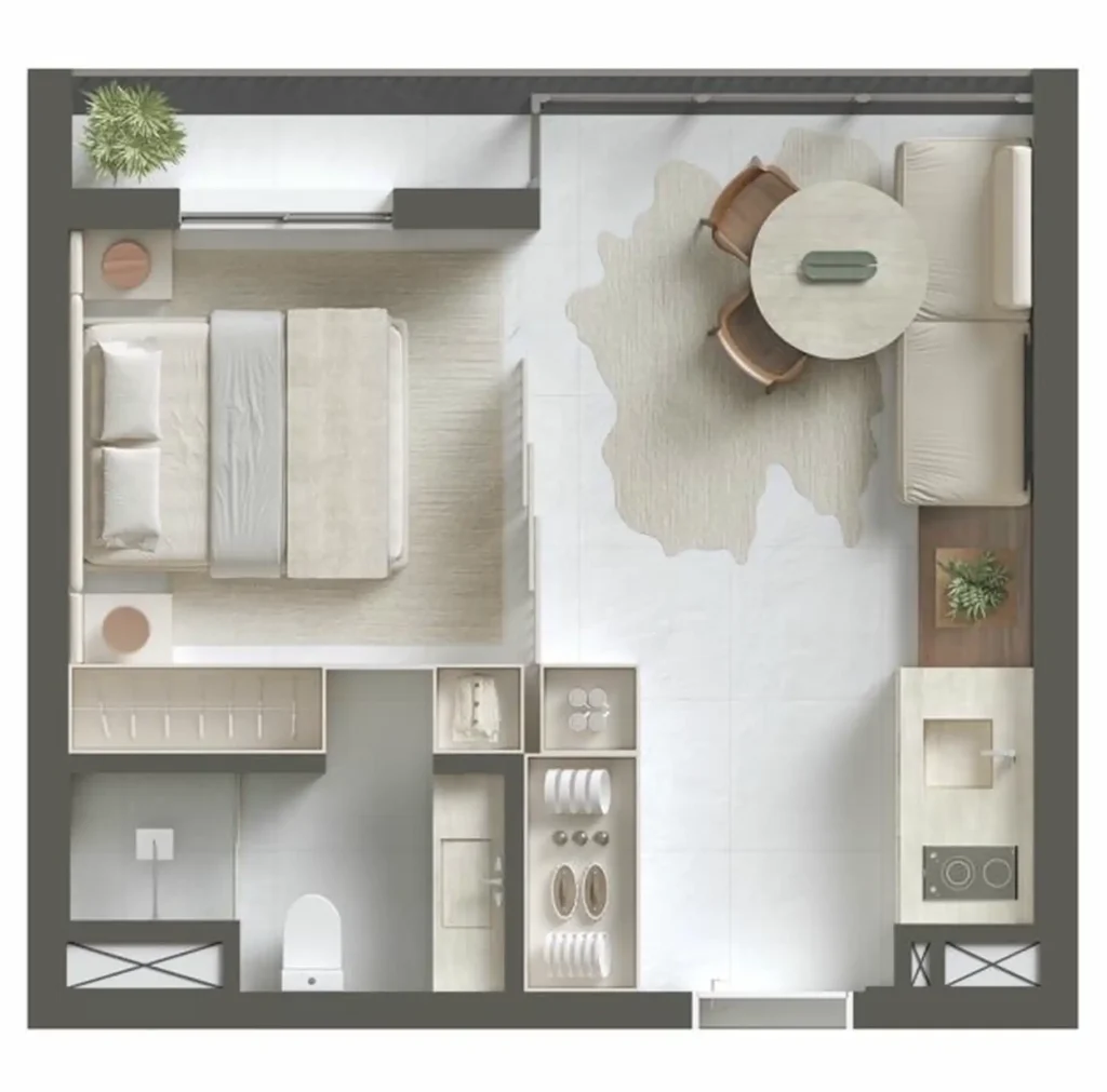 JNCQUOI - Residencial — Planta