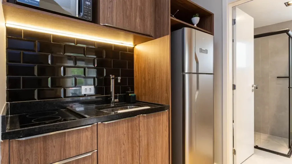 Atmosfera Vila Mariana - Studios Vila Mariana, São Paulo — Cozinha, apartamento 1 quartos 30-43m²