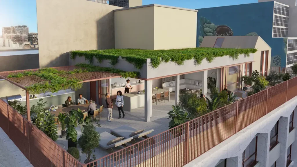 Casa suspensa Tebas Centro — 1 quartos 33-43m², Somauma