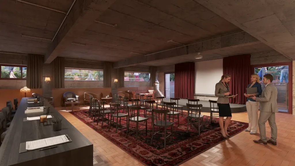 Em construção Centro: Espaço multiuso Tebas, 1 quartos 33-43m²