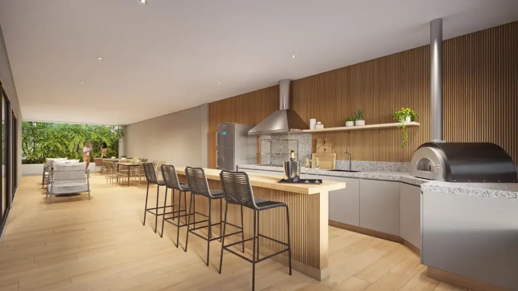 Em construção Vila da Saúde: Espaço gourmet Vila Ares - Fase 1, 2-3 quartos 60-91m²