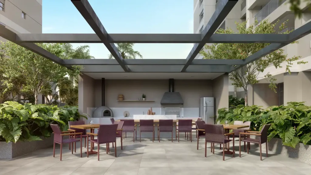 Lançamento Mooca: Churrasqueira GranDiálogo Parque da Mooca - Residencial, 2-4 quartos 61-184m²