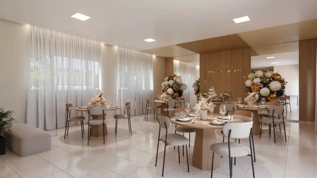 Lançamento Vila Guilherme: Salão de festas Saint Guilherme - Fase 1, 2 quartos 33-35m²