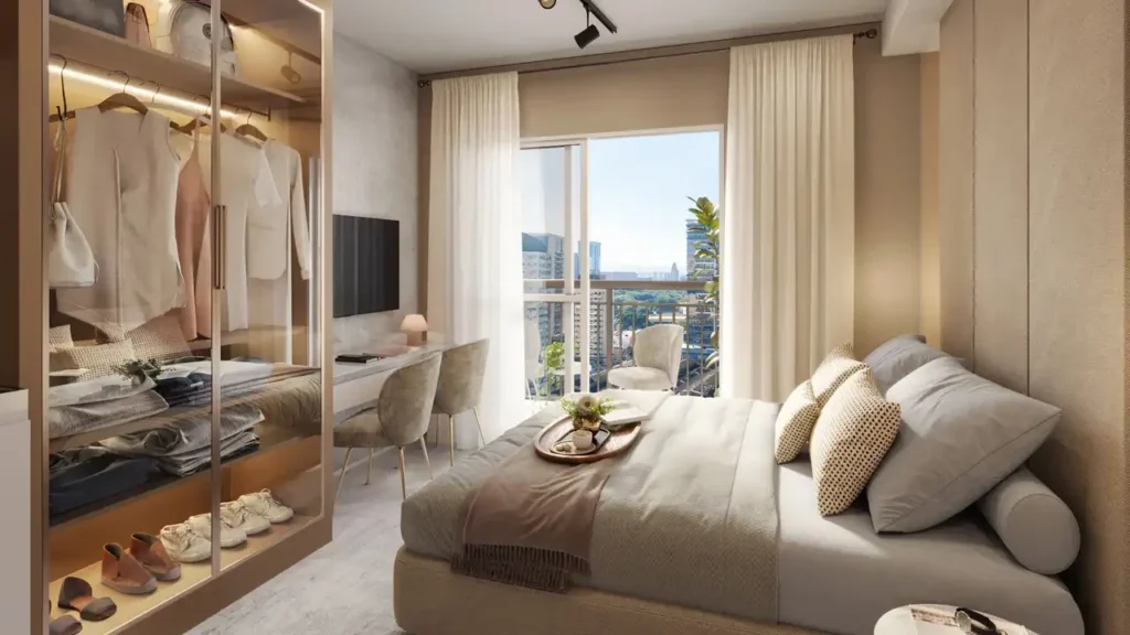 Apartamento 1-2 quartos Santo Amaro — 080 dormitório do Novvo Estação Largo Treze - Breve Lançamento