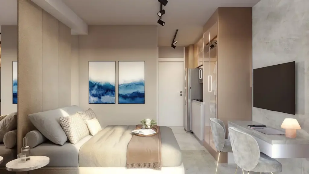 Novvo Estação Largo Treze - Breve Lançamento (Novvo): 050 living — 1-2 quartos em Santo Amaro, São Paulo