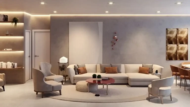 Apartamento 3 quartos Bela Vista — Living do Haus Mitre Jardins - Residencial