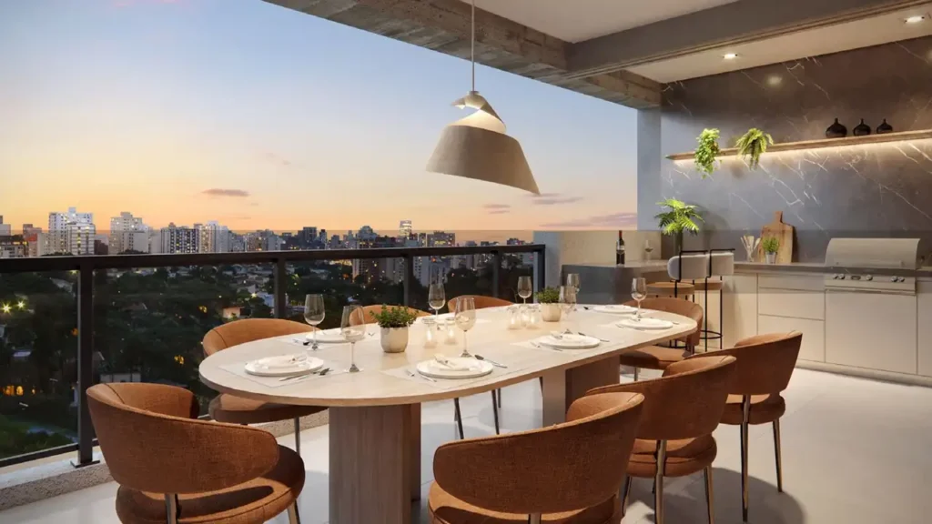 Haus Mitre Jardins - Residencial Bela Vista, São Paulo — Terraco, apartamento 3 quartos 132-184m²